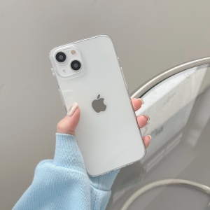 Husa de protectie Flippy compatibila cu Apple iPhone 13 Tpu Transparent - Img 2