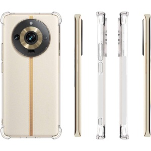 Husa de Protectie, Flippy, Compatibila cu Realme C55, TPU Antisoc, Protectie Colturi, 1.5 mm Transparent - Img 8