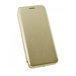 Husa de protectie Flippy compatibila cu Samsung Galaxy A21S Magnet Book Case Auriu - Img 4