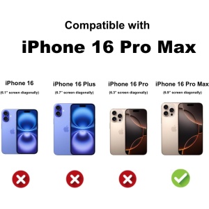Husa de Protectie, Flippy, pentru Apple iPhone 16 Pro Max, TPU, Antisoc, Rezistenta la Impact, Protectie Camera, Transparenta - Img 2