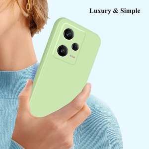 Husa de Protectie Matte TPU, Flippy, pentru Xiaomi Redmi 12 Pro, Protectie Camera, Antisoc, Antizgariere, Antialunecare, Acoperire Completa, Verde - Img 5