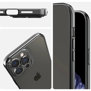 Husa de protectie pentru Apple iPhone 14 Plus, Flippy, Bracket series cu suport si protectie pentru camera, Negru - Img 3