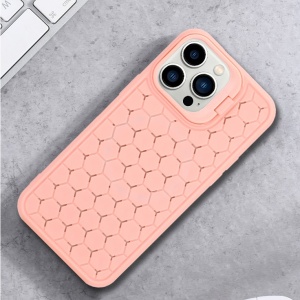 Husa de Protectie TPU, Flippy, pentru Apple iPhone 15, 3D Cube, cu Inel, Protectie Camera, Antisoc, Antizgariere, Antialunecare, Acoperire Completa, Roz - Img 2