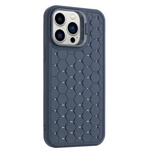 Husa de Protectie TPU, Flippy, pentru Apple iPhone 15 Pro Max, 3D Cube, cu Inel, Protectie Camera, Antisoc, Antizgariere, Antialunecare, Acoperire Completa, Albastru - Img 6