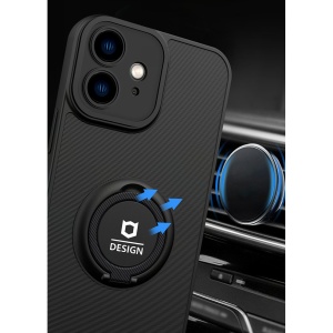 Husa Eagle Eye cu Stand pentru Samsung A52 5G, Negru, Suport Auto Magnetic, Protectie Antisoc, Flippy - Img 3