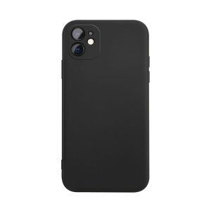 Husa pentru Samsung Galaxy A13 4G, Flippy, Liquid Silicone, cu Microfibra pe interior, Protectie Antisoc, Negru - Img 6