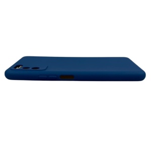 Husa protectie compatibila cu Huawei Enjoy Z Liquid Silicone Case Albastru inchis - Img 5