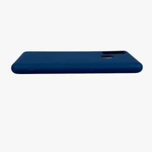 Husa protectie compatibila cu Huawei P Smart 2020 Liquid Silicone Case Albastru inchis - Img 8