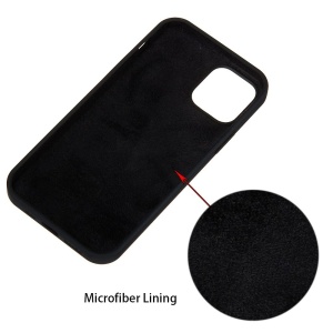 Husa protectie compatibila cu Huawei Y6 2019 Liquid Silicone Case Negru - Img 14