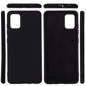 Husa protectie compatibila cu Samsung A71 Liquid Silicone Case Negru - Img 5
