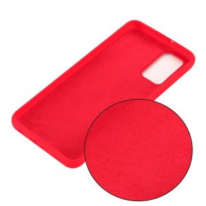 Husa protectie compatibila cu Samsung S20 Liquid Silicone Case Rosu - Img 7