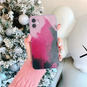 Husa protectie Flippy compatibila cu Apple iPhone 11 Pro Tpu Ombre, Roz/Mov/Negru - Img 13