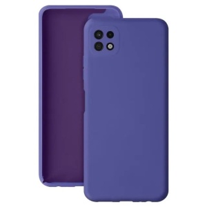 Husa protectie Flippy pentru Samsung A22 5G Liquid Silicone Mov - Img 1