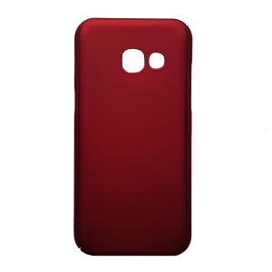 Husa Samsung Galaxy A3 2017 Full Cover 360 Rosu + Folie de protectie - Img 3