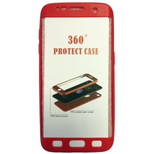 Husa Samsung Galaxy S7 Edge Full Silicone Rosu - Img 3