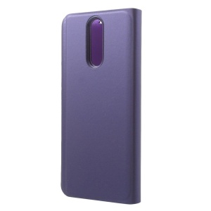Husa Tip Carte, Flippy, Compatibila cu Huawei Mate 10 Lite, Flip Cover Oglinda, Violet - Img 3