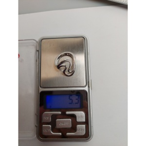 Inel Argint 925 Spirala, Jolie Silver, 5.3g, 2.5 cm x 2 cm, M 56 - Img 2