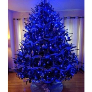 Instalatie Craciun, 30 m, 300 Led-uri ,Liniara, Albastru, 8 jocuri de lumini, Transformator cu telecomanda, Interconectabila, Prelungitor 5 m inclus, Fir Verde, Flippy - Img 3