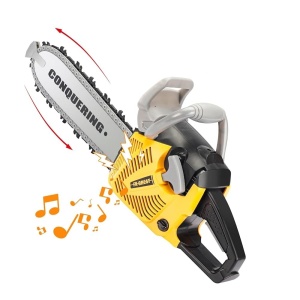 Jucarie Fierastrau Electric pentru Copii, Flippy, cu Sunete și Lumini, Joc de Rol Interactiv, +3 Ani, 43 x 10 x 18.5 cm, Portocaliu - Img 3