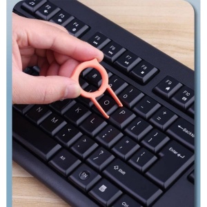 Kit Multifunctional de Curatare Produse Electronice 10in1, Flippy, pentru Laptop, Tastatura, Telefon, Casti, Roz - Img 6