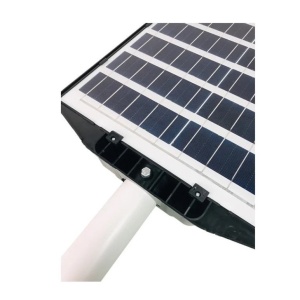 Lampa solara stradala Flippy, cu telecomanda, senzor de miscare si lumina, suport prindere, 280 LED-uri, IP65, ABS, 12AH, 500W, temperatura culoare 6500K, 44.5x37.7x6.6 cm, autonomie 10-12 ore, negru - Img 5