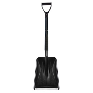 Lopata de Zapada, Flippy, Multifunctionala, Demontabila, cu Maner Antiderapant, Aluminiu, Plastic, Solutia pentru Iarna, pentru Deszapezire, 80x11x25.7 cm, Neagra - Img 10