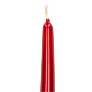 Lumanare Decorativa, Flippy, pentru Masa, 25 cm, din Parafina, fara Fum, Ardere 7.5h, Rosu - Img 3