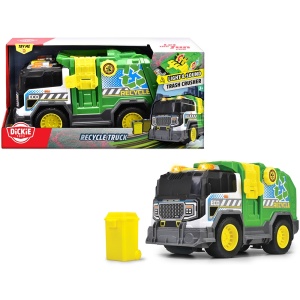 Masina de gunoi Dickie Toys Recycle Truck 30 cm cu lumini si sunete - Img 9
