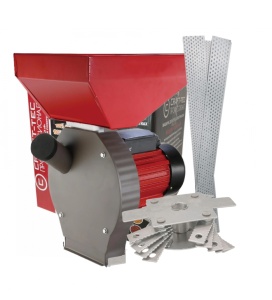 Moara cereale si stiuleti rosie Craft-tec, motor CUPRU 4.5 Kw, 20 ciocanele, 4 site, cuva mare, 300 kg/h