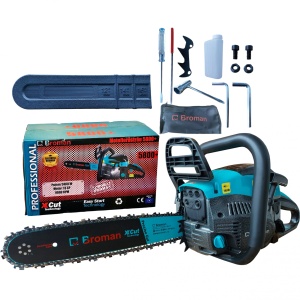 Motofierastrau Broman 5800+, 7.9 Cp, 5800 W, lama 16" - Img 1