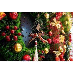 Ornament brad, Flippy, Brad, Argintiu, Lucios, 14*26CM, Acril, Interior/ Exterior - Img 4