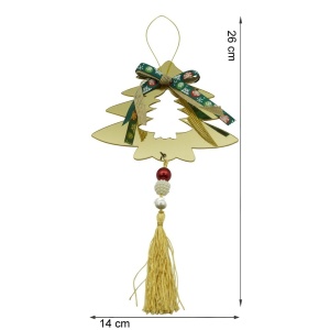 Ornament brad, Flippy, Brad, Auriu, Lucios, 14*26CM, Acril, Interior/ Exterior - Img 11