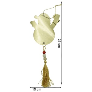 Ornament brad, Flippy, Om de zapada, Auriu, Lucios, 10*23CM, Acril, Interior/ Exterior - Img 11