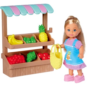 Papusa Simba Evi Love Fruit Stand 12 cm cu accesorii - Img 2