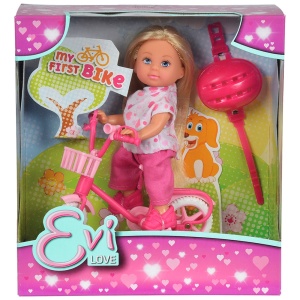 Papusa Simba Evi Love My First Bike 12 cm inimioare - Img 2