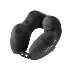 Perna de Calatorie, Flippy, Pentru Gat, din Bumbac, cu 4 Cocoase, Ajustabila, Gri - Img 2