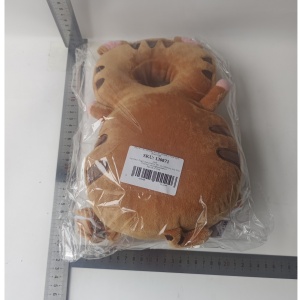 Perna tip Rucsac pentru Protectia Capului, Flippy, Tetiera tip Tigru, pentru Bebelusi, 33x6x19 cm, 180 g, Maro - Img 5
