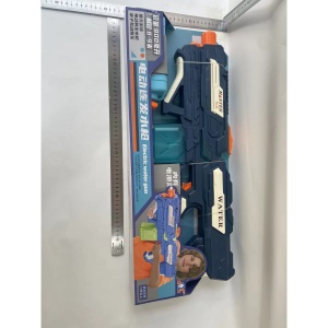 Pistol cu Apa pentru Copii, Rezervor 600ml, Flippy, 14ani+, cu baterie 1500mAh, Electric Burst, Albastru/Verde, 800ML - Img 10