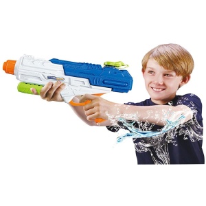 Pistol cu Apa pentru Copii, Rezervor, Pentru Piscina/Plaja, Flippy, 6ani+, Multicolor, 1250ML - Img 3