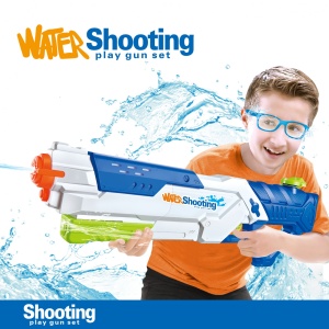 Pistol cu Apa pentru Copii, Rezervor, Pentru Piscina/Plaja, Flippy, 6ani+, Multicolor, 1200ML - Img 2