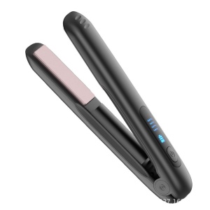 Placa de Par fara Fir, Flippy, Adaptor Tip C, 4 Trepte de Temperatura, Tensiune 5V, Capacitate Baterie 5000 mAh, Indreptat, Ondulat, 23.5x3.3x4.5 cm, Negru - Img 3