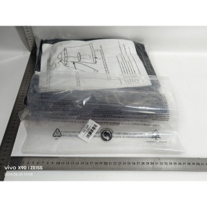 Plasa anti-tantari si insecte Flippy, pentru umbrela de soare, inaltime 2.3, diametru 3 m, negru - Img 6