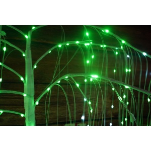 Pom decorativ cu leduri, Flippy, tip salcie, 400 Led, 2.1 M - Img 6