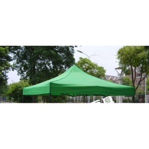 Prelata,copertina pentru acoperis cort tip pavilion Flippy, 3 x 3 m , impermeabila, invelis din material textil oxfort 700D, cauciucat Verde - Img 4