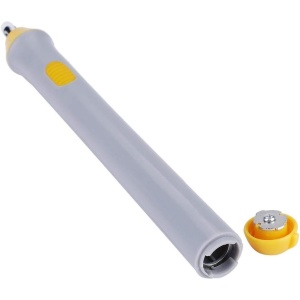 Radiera Electrica, Flippy, pentru Schite si Arta, Grosime Varf 3 mm/5 mm, Baterii 2 x AA (neincluse), din ABS, Gri - Img 2