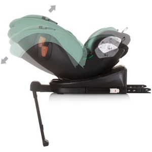 Scaun auto Chipolino Tourino I-Size 40-150 cm pastel green cu sistem Isofix - Img 8