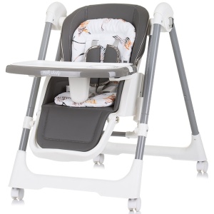 Scaun de masa Chipolino Milk Shake 2 in 1 ash grey - Img 2