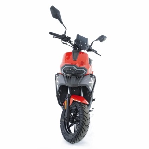 Scuter Rotakt Adventure Rosu-Gri 49 cmc, 2.2kW, Euro 5, Benzină, Viteză Maximă 45km/h - Img 1