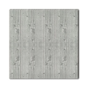 Set 10 Placi Tapet 3D, Flippy, 70 x 70 cm, Grosime 3 mm, din Rasina, Tip Placi de Lemn, Suprafata Acoperita 4.9 mp, Gri Inchis - Img 1