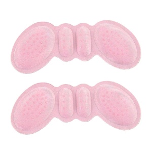 Set 2 Branturi cu Pernute pentru Calcai, Flippy, Suport Interior pentru Incaltaminte, Marime Universala, Aderent pe Piele, Roz